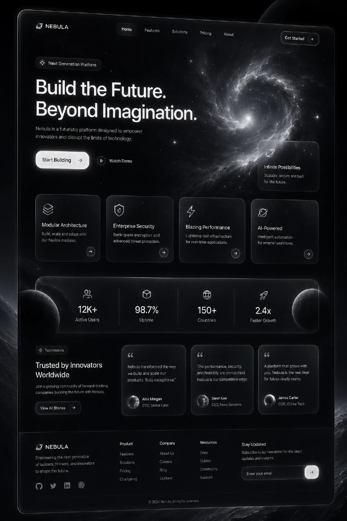 Landing Page Showcase